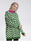 Romashka - Интернет-магазин женской одежды |  Свитер "Милуоки" свободного фасона ROMASHKA зеленый, Цвет: Зеленый, Размер одежды: One Size