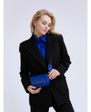 Romashka - Інтернет магазин жіночого одягу | Клатч "Куско" на широкому тканинному ремінці ROMASHKA синій, Колір: Синій