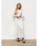 Romashka - Интернет-магазин женской одежды |  Платье "Люми" ROMASHKA Молочный plus, Цвет: Молочный plus, Размер одежды: L