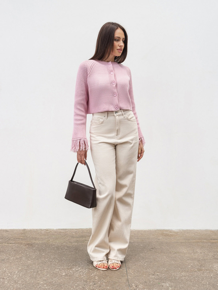 Romashka - Інтернет магазин жіночого одягу | Кардиган "Шаді" ROMASHKA Рожевий, Колір: Рожевий, Розмір одягу: S|M, num: 20037