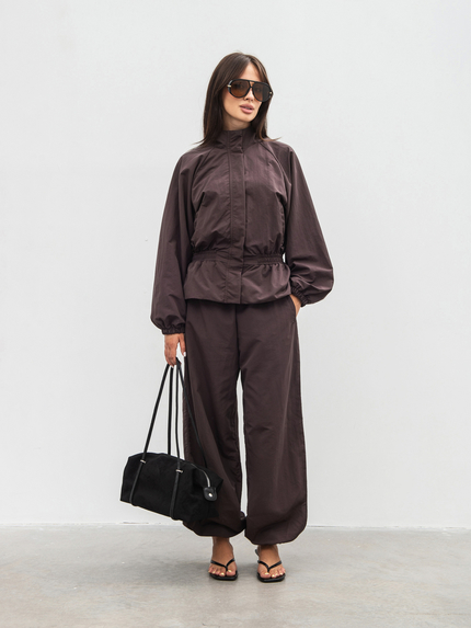 Romashka - Інтернет магазин жіночого одягу | Вітрівка "Макіато" ROMASHKA Шоколадний, Колір: Шоколадний, Розмір одягу: L/XL