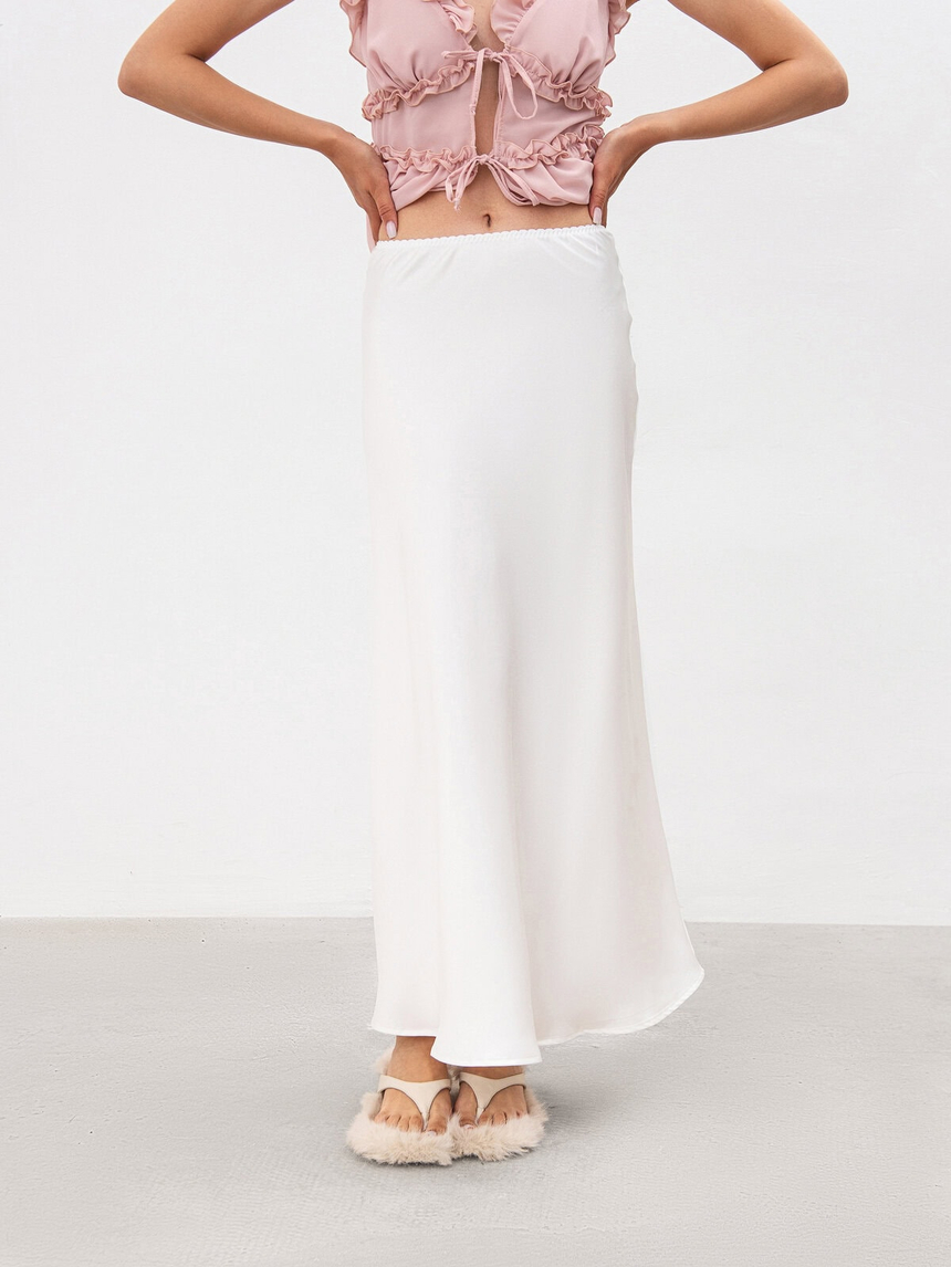Romashka - Інтернет магазин жіночого одягу | Спідниця «Сирена» ROMASHKA Теплий білий, Колір: Теплий білий, Розмір одягу: L