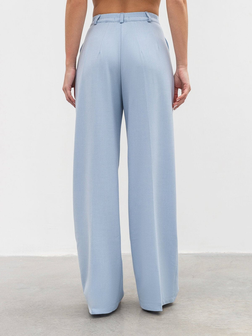 Romashka - Інтернет магазин жіночого одягу | Брюки "Призма" ROMASHKA Блакитний, Колір: Блакитний, Розмір одягу: S