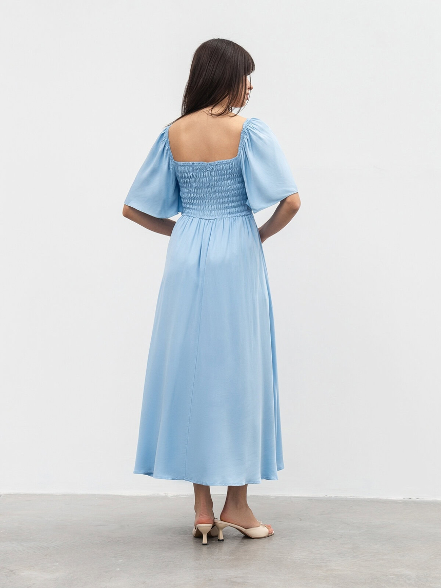 Romashka - Інтернет магазин жіночого одягу | Сукня «Аврора» ROMASHKA Блакитний, Колір: Блакитний, Розмір одягу: M|L