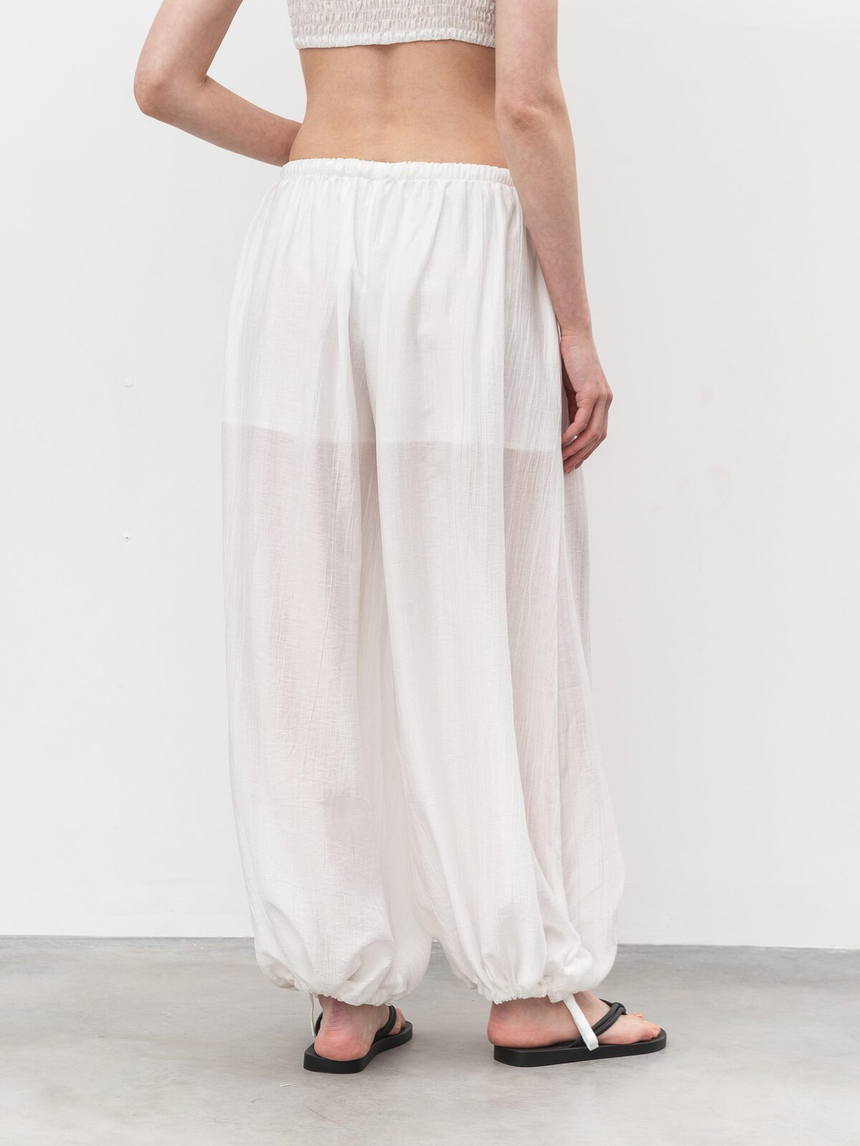Romashka - Интернет-магазин женской одежды |  Штаны "Етер" ROMASHKA Белый, Цвет: Белый, Размер одежды: M|L